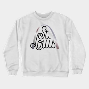 Saint Louis Missouri Souvenir Gateway Arch Traveler Gift Crewneck Sweatshirt